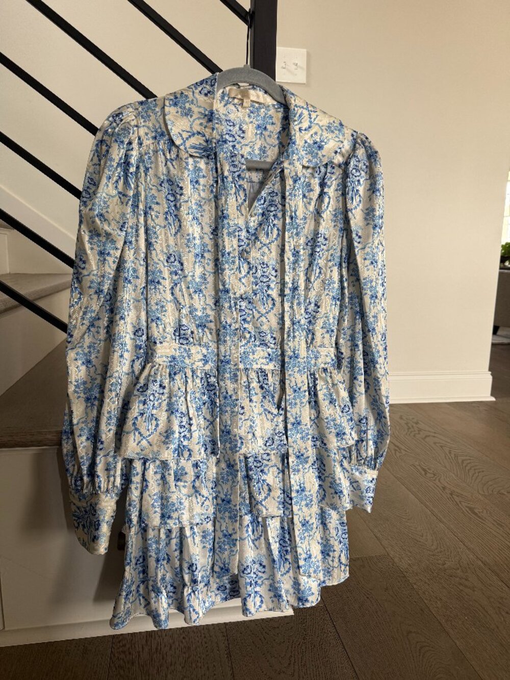 LOVESHACKFANCY Daly Dress in Frosted Shores - size 2